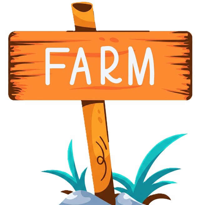 Farm signpost